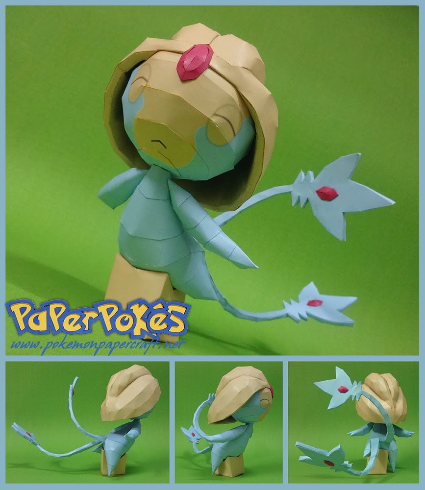 Pokemon Uxie Papercraft