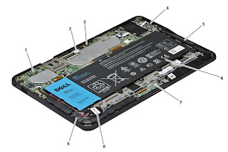 Dell Latitude 10 – ST2e internal view