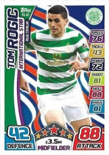 Topps Match Attax SPFL 2017-2018 Celtic Set