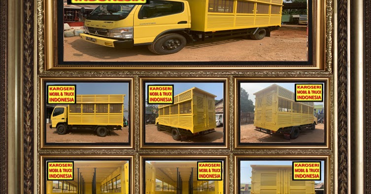  Jual  Karoseri Box DOC Angkutan Anak Ayam  Mobil Truck 