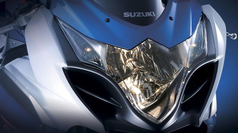 suzuki bike headlight hd wallpaper