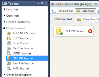 Add OLE DB Source