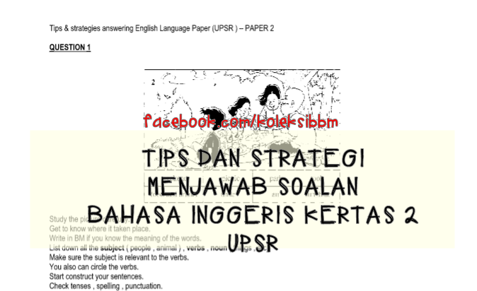 Koleksi Bahan Bantu Belajar (BBM): TIPS DAN STRATEGI 