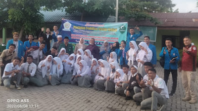 FH UPMI Medan Sosialisasi UU Pernikahan Di SMA Alwasliyah Tanjung Morawa