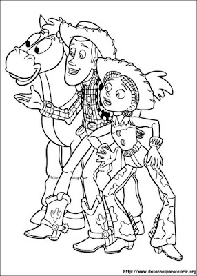 Desenhos para Colorir do Toy Story – Imagens para Imprimir e pintar