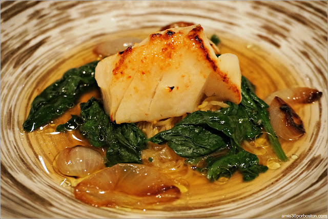 Menú Dine Out Pabu Boston: Miso-Cured Black Cod