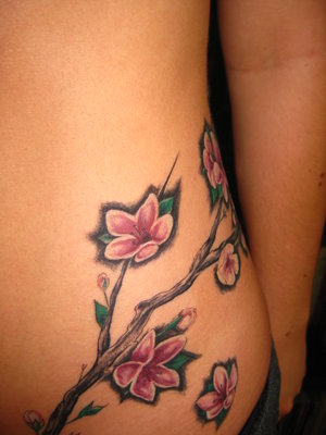Tatto Idea on Tattoo Clippings  Lower Back Japanese Tattoo Ideas With Cherry Blossom