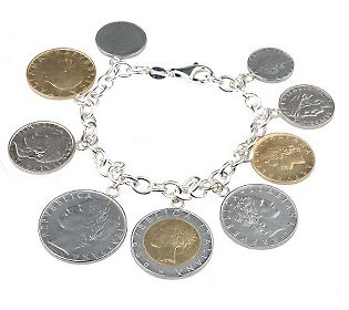 Italian Coin Bracelet Qvc7