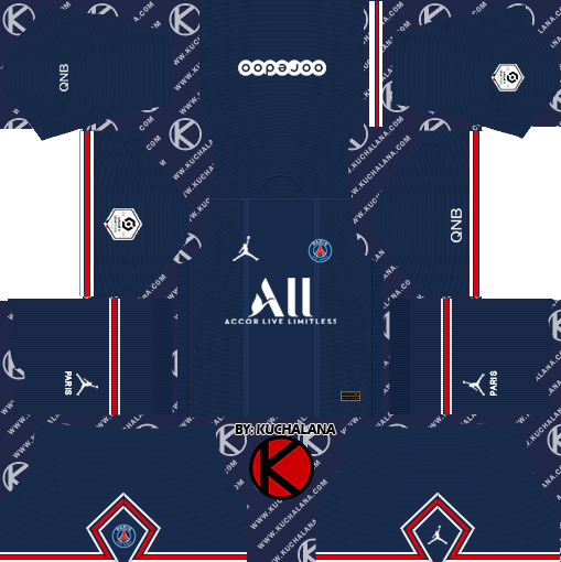 Paris Saint-Germain Psg Nike Kits 2021/22 - Dls2019 Kits - Kuchalana