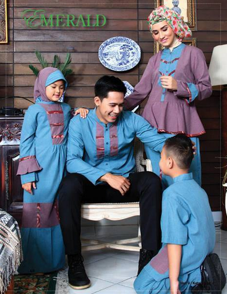 25 Model Baju  Muslim Pesta Couple  Keluarga  Terbaru 2019 