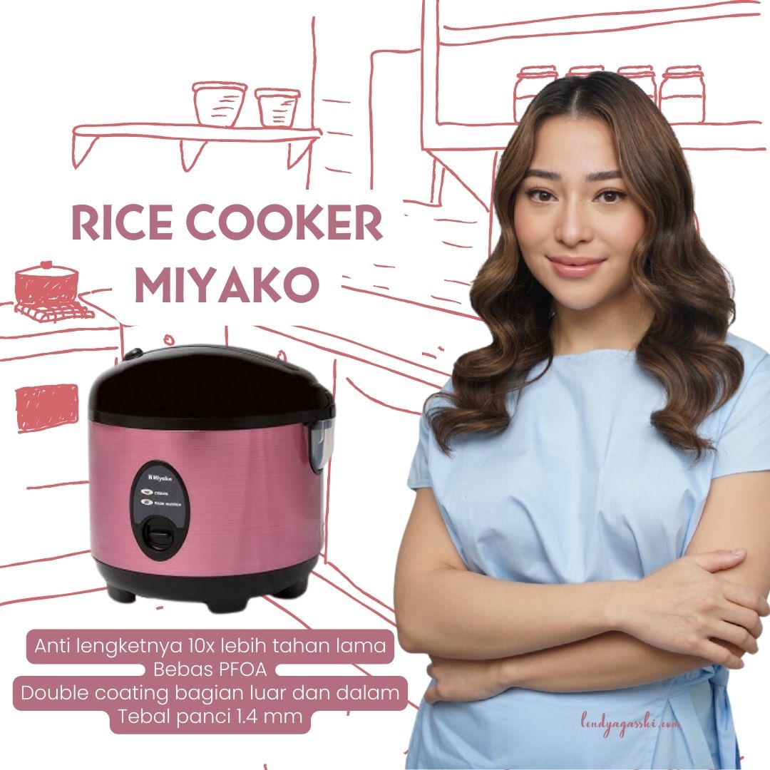 Harga Rice Cooker Miyako Nanoal 508 SBC