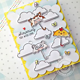 Sunny Studio Stamps: Spring Showers Everyday Card by Franci Vignoli 