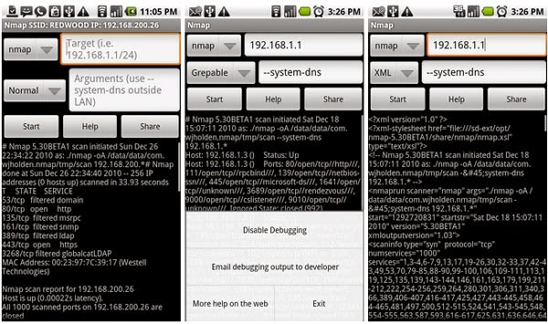 nmap android