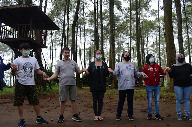 Team building dan team workmerupakan bahasa yang berbeda namun saling berkesinambungan