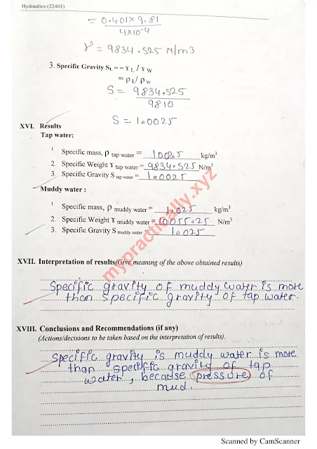 22401 Hydraulics Lab Manual Answers | Solved Msbte Lab Manual Answers | 4 semester lab manual