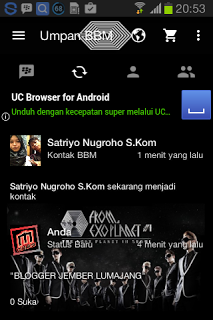 BBM MOD EXO v.2.13.1.14 Apk Terbaru 