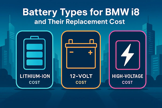 BMW i8のバッテリー種類とそれぞれの交換費用