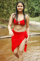 Amrutha, valli, ever, hot, milky, asset, show, red, bikini