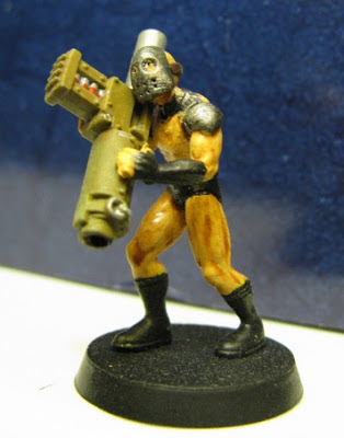 Fallout miniatures raiders (converted from Heroclix figures)