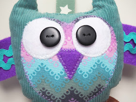 Sewn owl character by welaughindoors