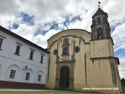 Temple of la Compañia in Patzcuaro, Michoacan