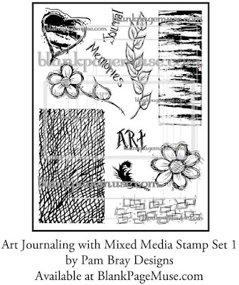 http://blankpagemuse.com/art-journaling-mixed-media-stamps-set-1-pam-bray-designs-pb006/