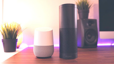 AI enabled Google assistant and amazon alexa