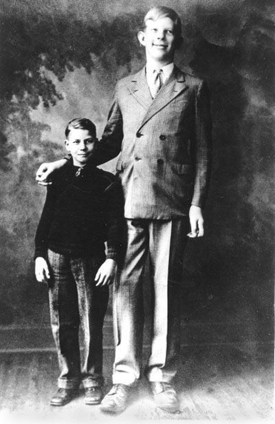 Fotografías de Robert Wadlow, el hombre más alto de la historia