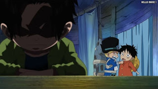 ワンピースアニメ 498話 幼少期 エース サボ ルフィ ACE LUFFY SABO | ONE PIECE Episode 498 ASL