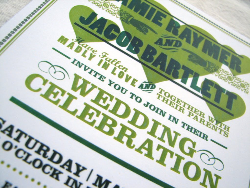  I fell in love with this font when we designed our wedding invitations