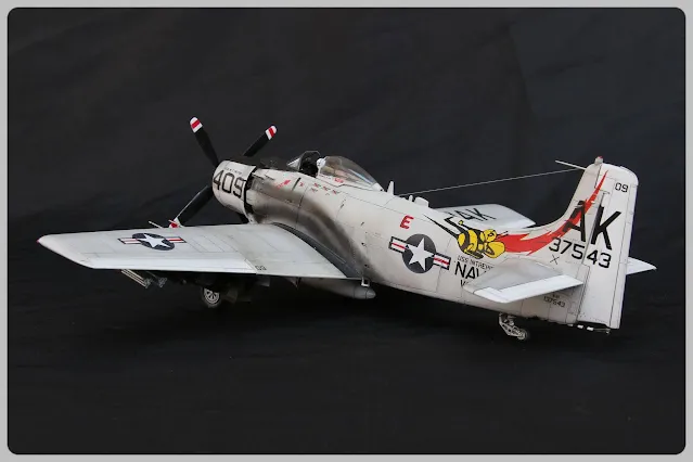 A-1H Skyraider de Tamiya au 1/48.