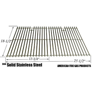 DCS 27 Series Stainless Steel Cooking Grids For DCS 27ABQ, DCS 27ABQR, DCS 27BQ, DCS 27BRQ