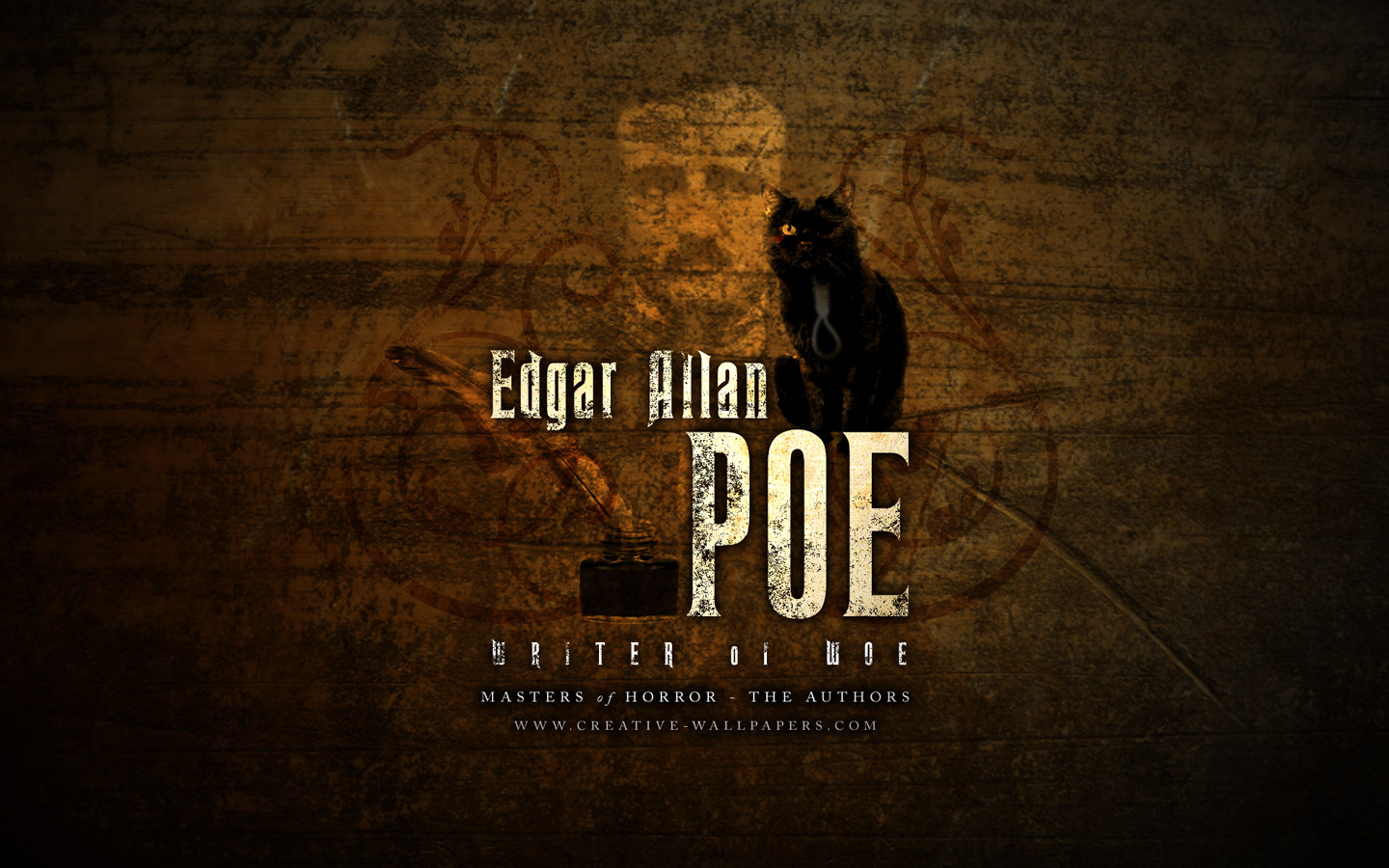 Creepy Edgar Allan Poe Images - Edgar Allan Poe by Roddy Douglas