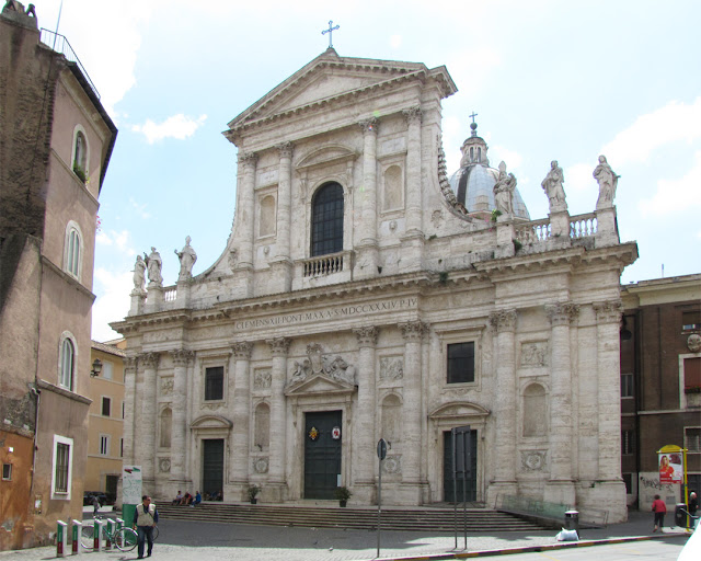 San Giovanni dei Fiorentini, St John of the Florentines, Via Giulia, Rome