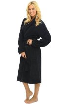 <br />Alexander Del Rossa Women's Thick Terry Cloth Cotton Bathrobe