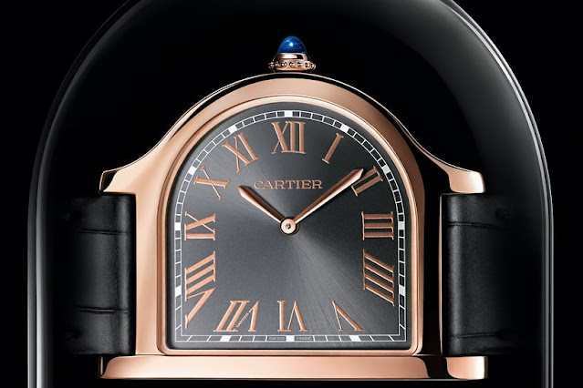 Revise a nova réplica de relógio de ouro Cartier Privée Cloche de Cartier 2021