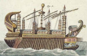 Caligula’s Giant Ship (104 m)
