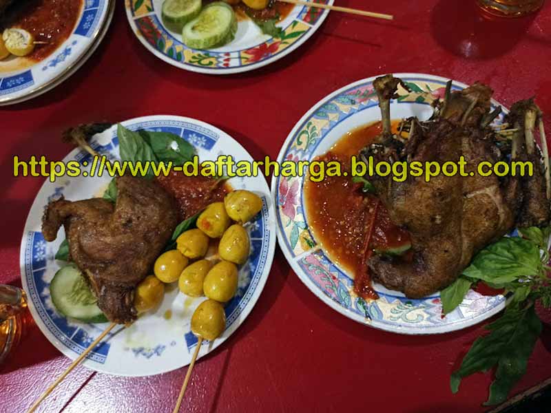 Harga Bebek Ali Borme, Bebek Enak Di Bandung