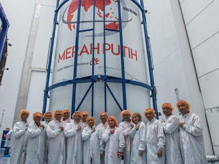 Indonesia Pastikan Satelit Merah Putih Siap Meroket