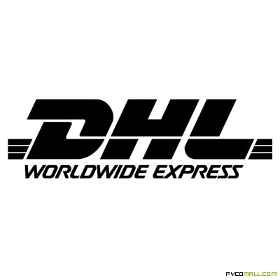 dhl logo outline