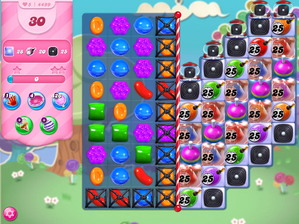 Candy Crush Saga level 4499