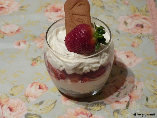 Trifle gourmand fraise speculoos