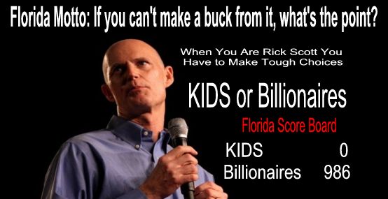 Image result for big education ape rick scott death public education