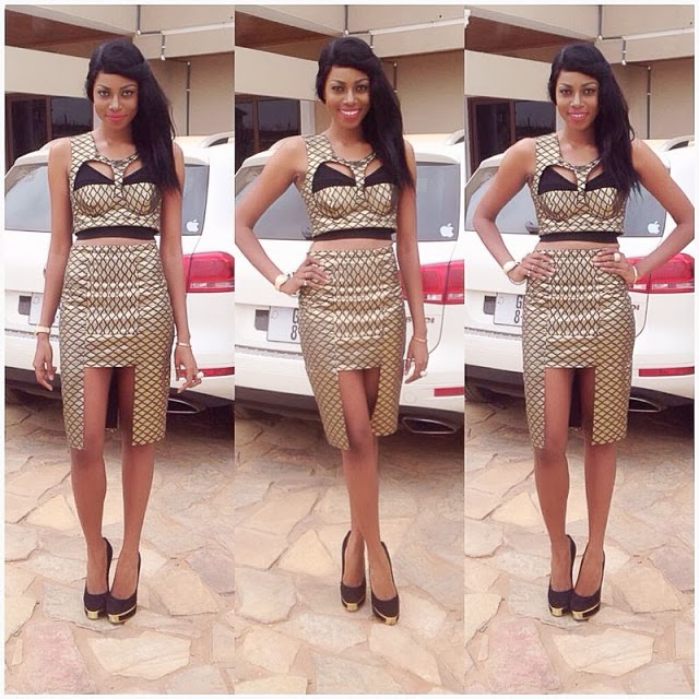 Celebrity Rocks Trendy And Creative Ankara Styles