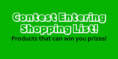Contest Shopping List