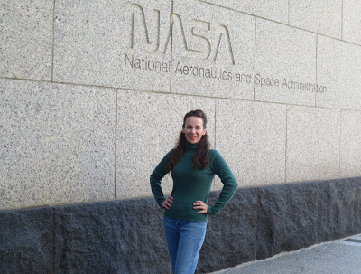 Heather at NASA HQ