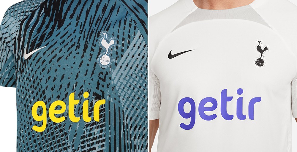 Nike Tottenham Away Perišić 14 Trikot 2022-2023 (Premier League) XL / Premier League Logo (Single) - 80mm +CHF* 10.00