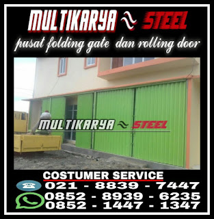 Pusat Gambar Folding Gate Dari CV.Multikaryasteel Jual Murah Pintu Ruko Folding Gate 0,8 Galvalum Ekonomis Termurah Terjangkau Terlengkap Berkualitas Bergaransi Service Terbaik Daftar Harga Jual Folding Gate Terbaru 2021 Per meter Persegi M2 Terkirim Terpasang Terdekat Di Johar Kabupaten Karawang Jawa Barat Distributor Produk Folding Gate Pintu Geser Lipat Samping Kiri Kanan Bahan Dasar Varia Motif Ukir Dan Polos Bahan Baku Folding Gate Besi Galvalum Dengan Komponen Sparepart Dan Aksesories Produksi Pabrik Kualitas Nomer 1 Satu Karya Anak Bangsa Indonesia