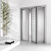 Slim Wooden Aluminum Folding Doors Remodeling Decorating Ideas