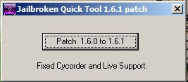 Jailbroken Quick Tool patch 1.6.1 